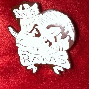 WSSU Rams Enamel Pin